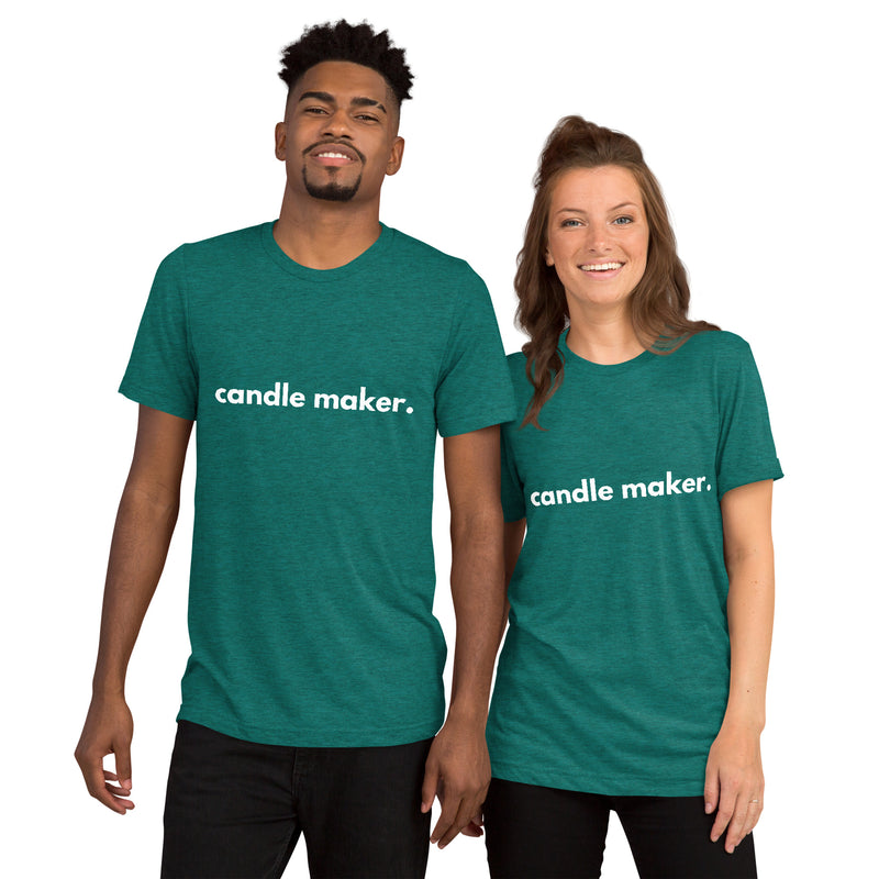 Candle Maker Green Short sleeve t-shirt | Unisex