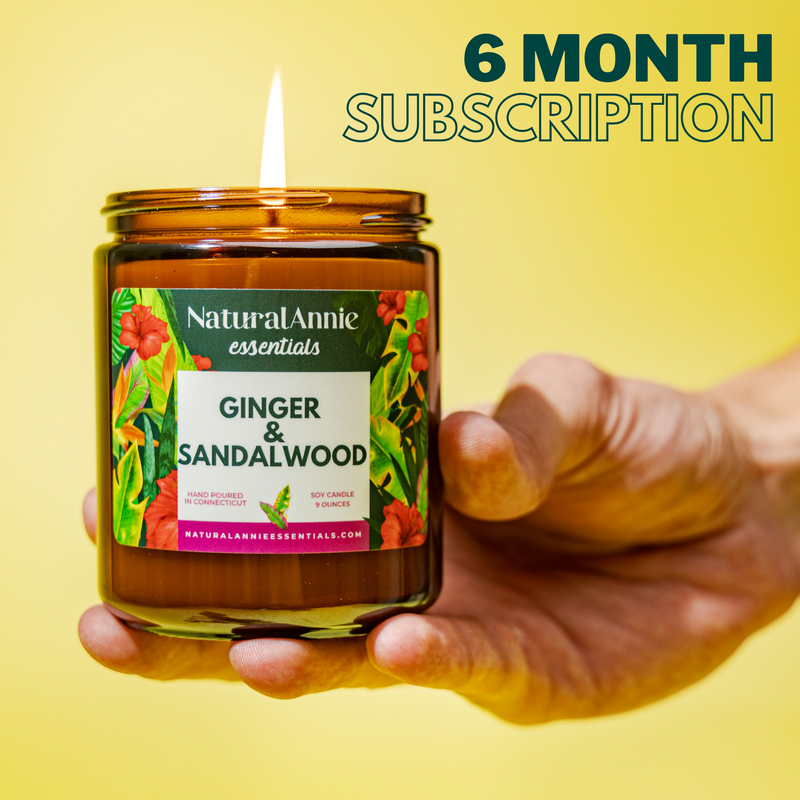 6 Month Candle Subscription | Naturalannie Essentials