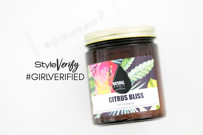 Citrus Bliss Soy Candle Review