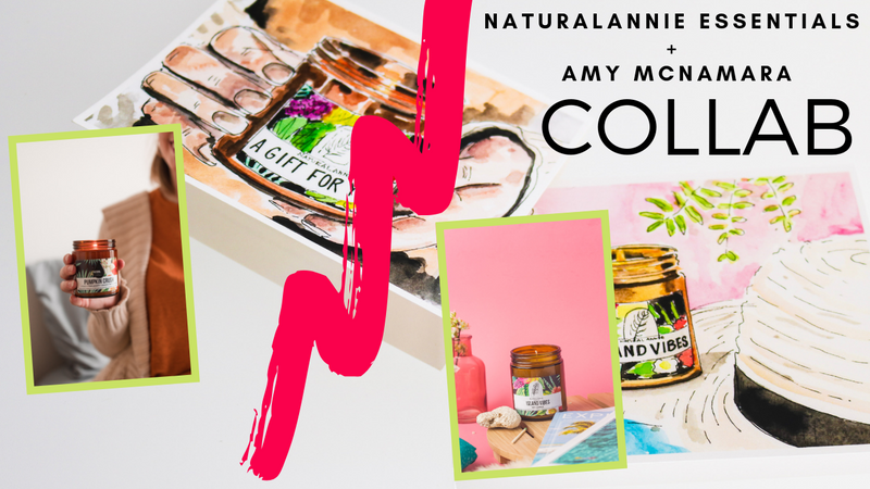 NaturalAnnie Essentials + Amy McNamara Art & Design Collaboration