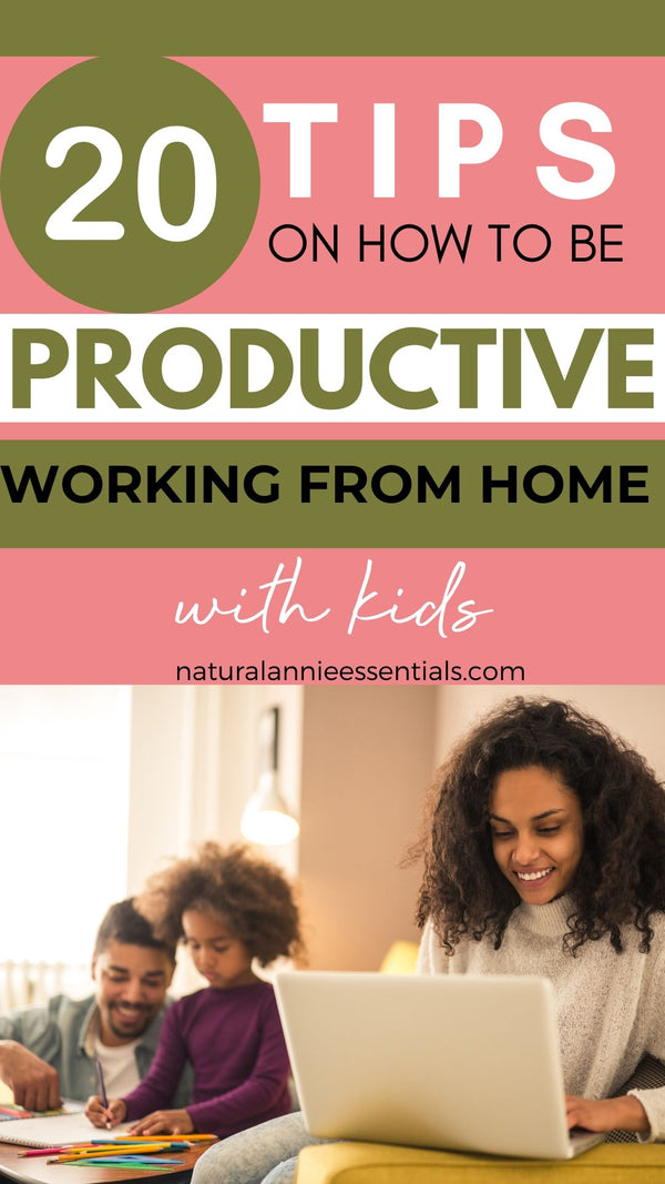 tips for productivity working with kids