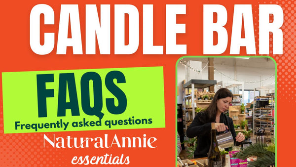 NaturalAnnie Essentials Candle Bar in Bridgeport Connecticut Frequently Asked Questions-ANSWERED!