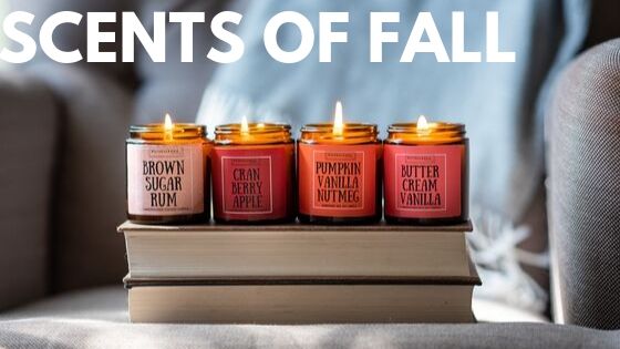 autumn scents and home decor