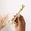 Gold Candle Wick Trimmer