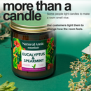 EUCALYPTUS & SPEARMINT Scented Soy Candle