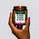YLANG YLANG & ROSE  Scented Soy Candle