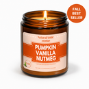 PUMPKIN VANILLA NUTMEG Scented Soy Candle | 9oz