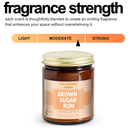 BROWN SUGAR RUM  Scented Soy Candle | 9oz