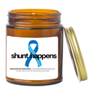 Hydrocephalus Awareness: Shunt Happens Scented Soy Candle 9oz