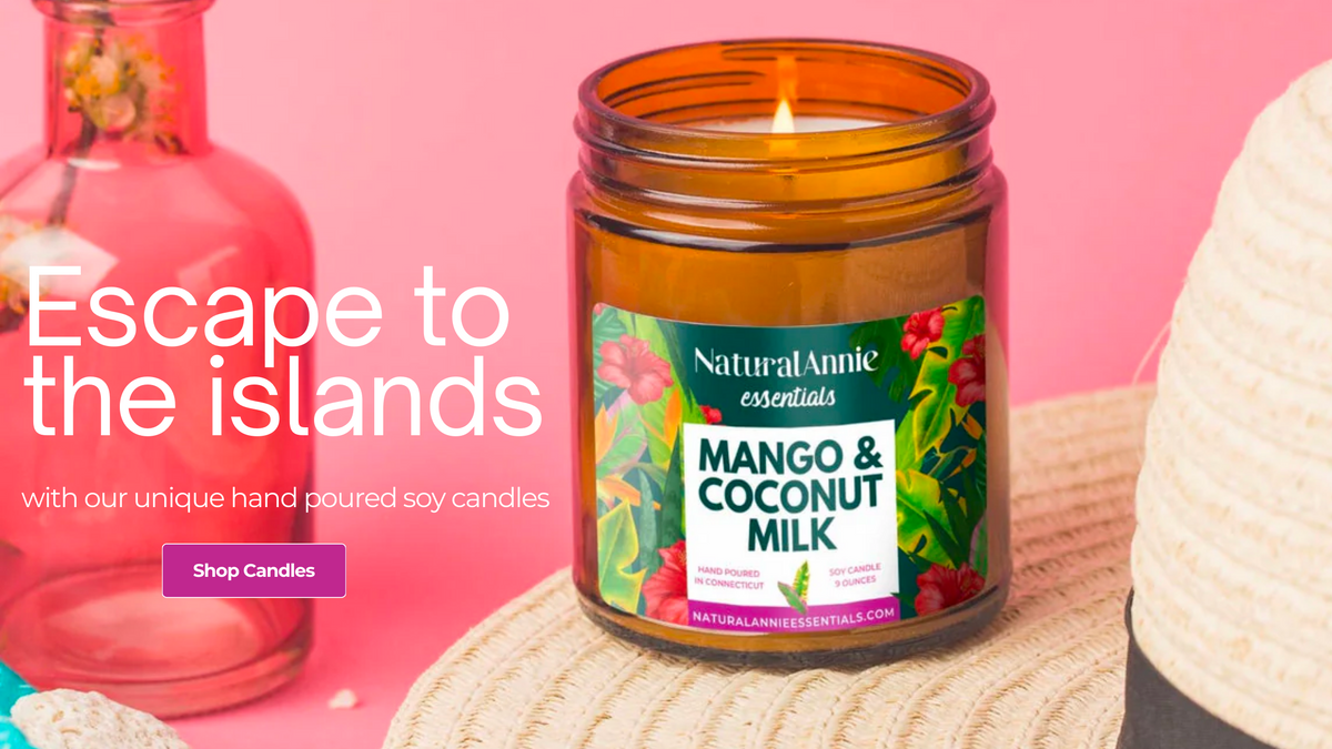 naturalannie essentials hand made soy candles