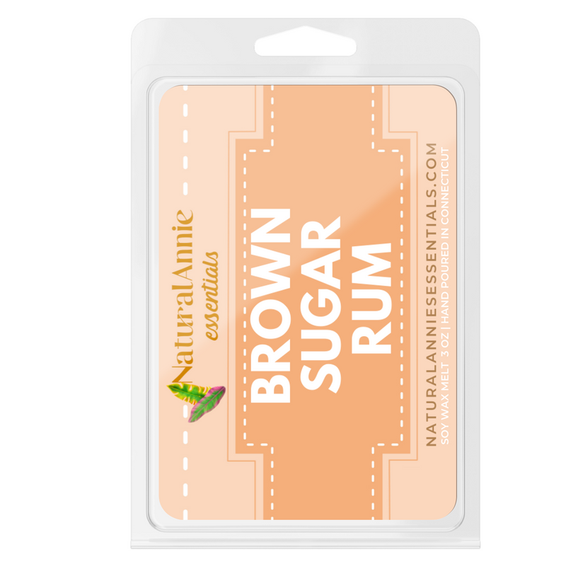 BROWN SUGAR RUM Scented Soy Wax Melts