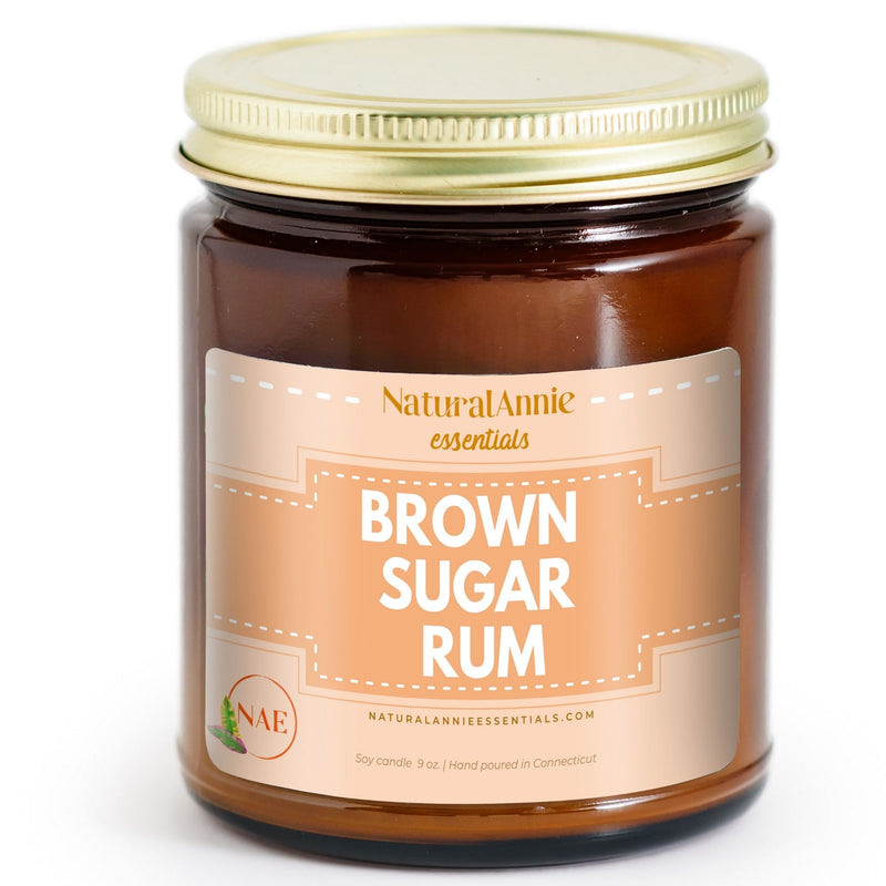 BROWN SUGAR RUM  9 oz Scented Soy Candle