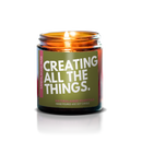 CREATING ALL THE THINGS: Sandalwood & Musk Scented Soy Candle