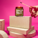 CREATING ALL THE THINGS: Sandalwood & Musk Scented Soy Candle