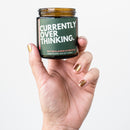 CURRENTLY OVERTHINKING: Lemongrass & Jasmine Scented Soy Candle