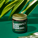CURRENTLY OVERTHINKING: Lemongrass & Jasmine Scented Soy Candle