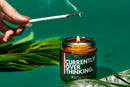 CURRENTLY OVERTHINKING: Lemongrass & Jasmine Scented Soy Candle