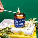 CURRENTLY UNBOTHERED: Sea Salt & Sage Scented Soy Candle