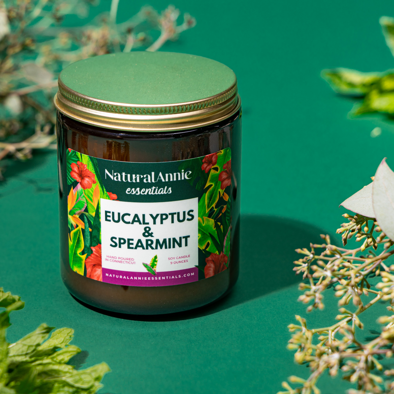 EUCALYPTUS & SPEARMINT 9 oz Scented Soy Candle