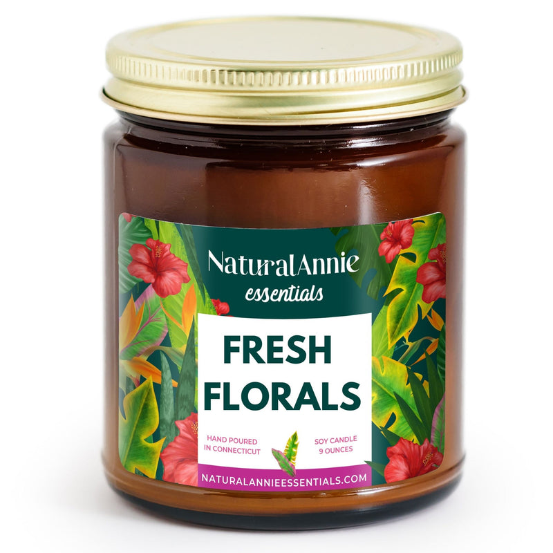 Fresh Florals Soy candle 9oz
