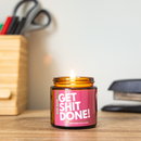 GET SHIT DONE: Blood Orange Scented Soy Candle