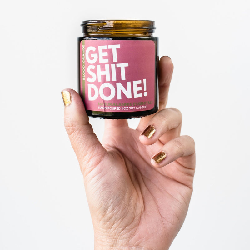 GET SHIT DONE: Blood Orange Scented Soy Candle