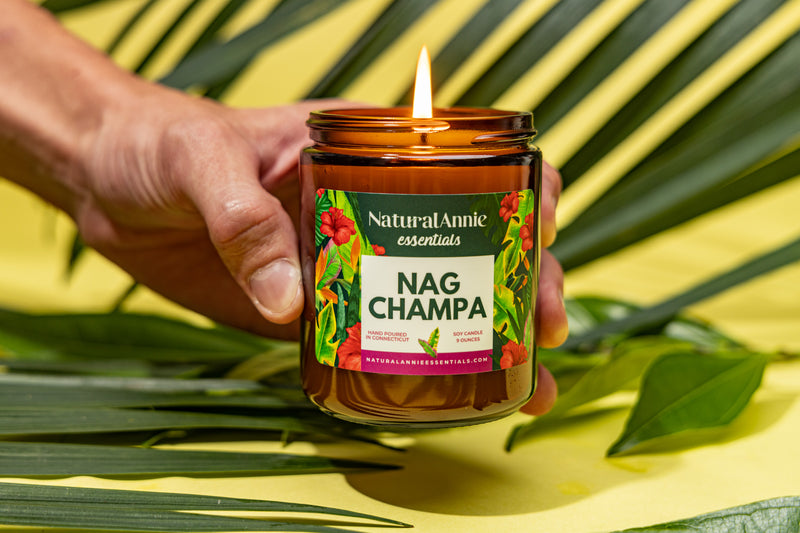 NAG CHAMPA 4 oz Scented Soy Candle