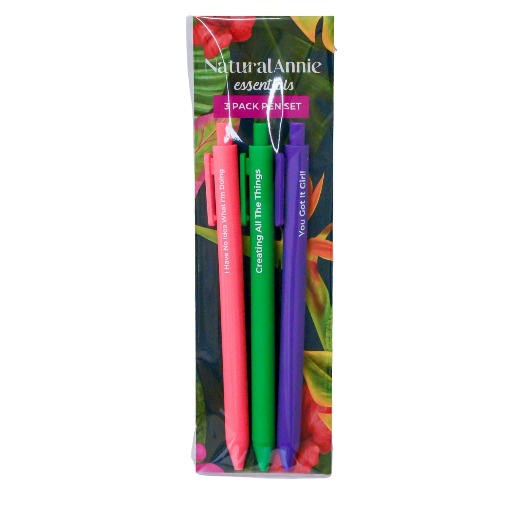 CREATING 3 PACK PEN SET