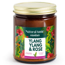 YLANG YLANG & ROSE  9 oz Scented Soy Candle
