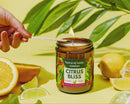 CITRUS BLISS: Grapefruit, Bergamot, & Blood Orange 4 oz Scented Soy Candle