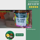 ISLAND VIBES: Citrus, Coconut & Cream 4 oz Scented Soy Candle