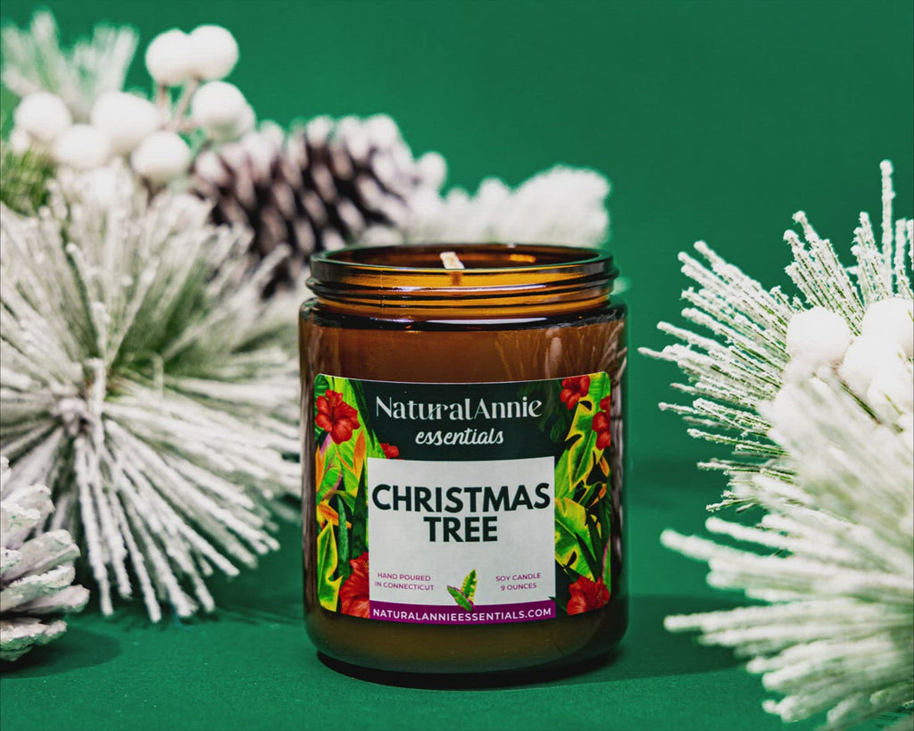 CHRISTMAS TREE 9 oz Scented Soy Candle