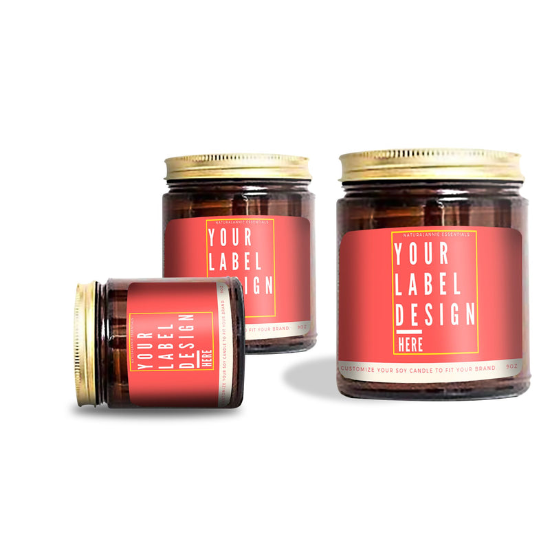 Private Label/ White Label Custom Soy Candles