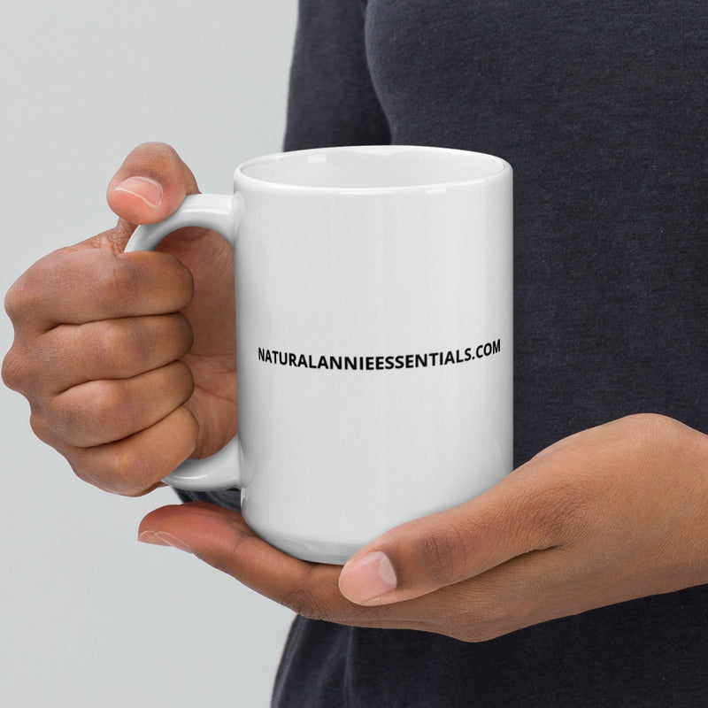 NaturalAnnie Essentials 15oz White Ceramic Mug