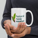 NaturalAnnie Essentials 15oz White Ceramic Mug